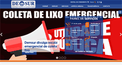 Desktop Screenshot of demsur.com.br